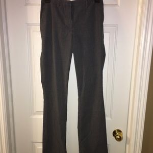 Gray work pants